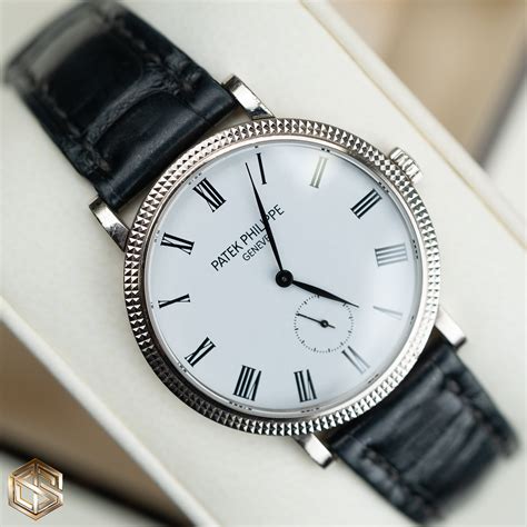 patek philippe calatrava 7119g-010|Patek Philippe Calatrava white gold.